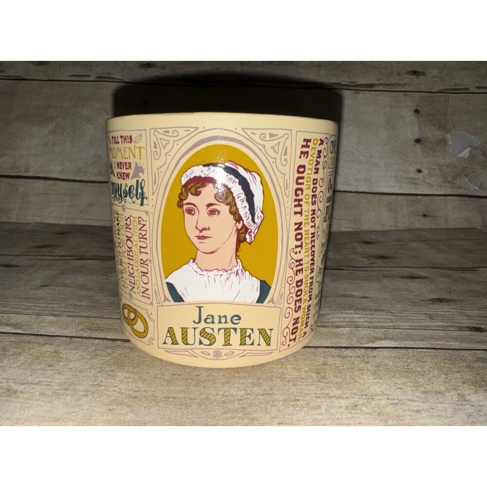 2017 Jane Austen Unemployed Quotes Coffee Mug Tea Cup Never Used